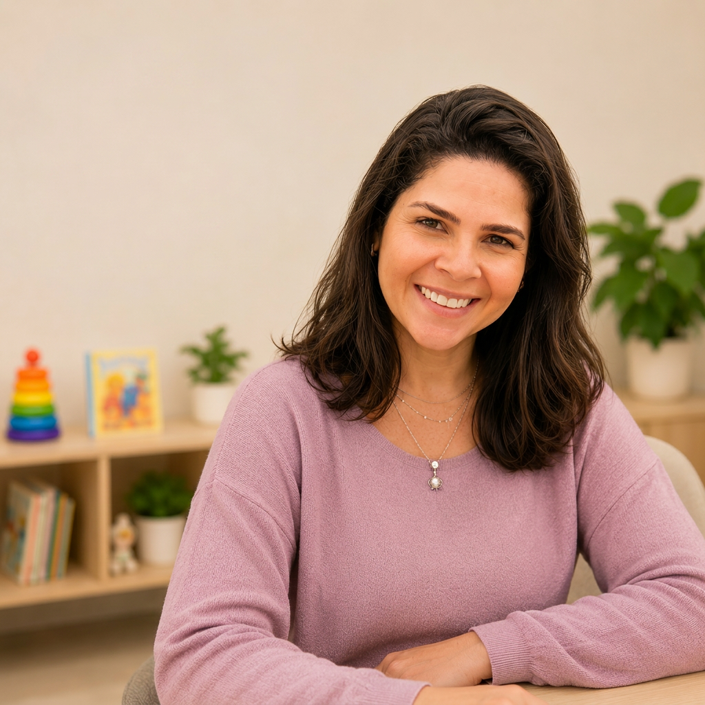 Maytê Duarte, psicopedagoga especialista em Intervenção em ABA e Desenvolvimento Cognitivo
